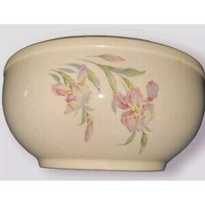 Universal Cambridge Bowl - Floral Pattern - 4" tall - 8 1/2” diameter